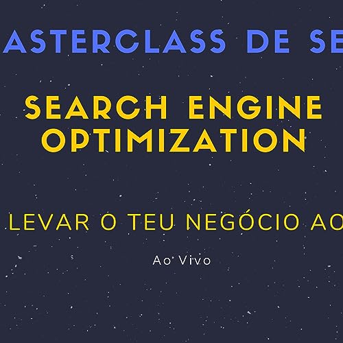 Page de couverture de Masterclass - como levar o teu negócio ao {SEO} -Apresentação da minha comunidade de SEO