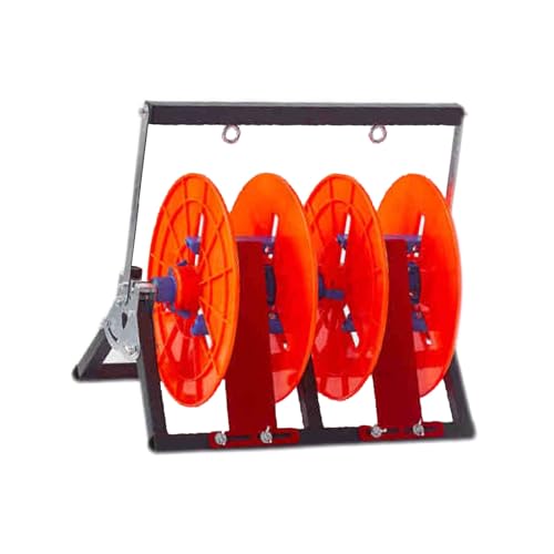 Support de bobine métallique robuste pour une distribution efficace dans les ateliers et les usines