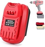 Battery Adapter for Craftsman V20 Tools | Converts for DeWalt 20V & for Milwaukee M18 Batteries to for Craftsman 20V Power Tools | Secure Fit & High Efficiency | Adapter Only