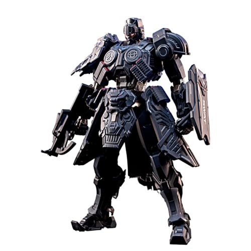BEERISE MOSHOWTOYS 1/12 Scale Chang‘an Guard Mecha Special Police Action Figure, Urban Tactical Robot with Crossbow, Riot Shield & Interchangeable Parts, 6.3 Inch Collectible for Adults Ages 15+