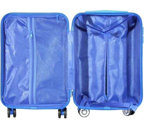 Image of ADSON Abs Kids Trolley 360 Rotating Luggage 360 Degree Wheels Captain America Non-Breakable 20 Inch Kids Hardsided Suitcase with 4 Wheels, 360 Degree Wheel Travel Trolley Bag (Design 18)