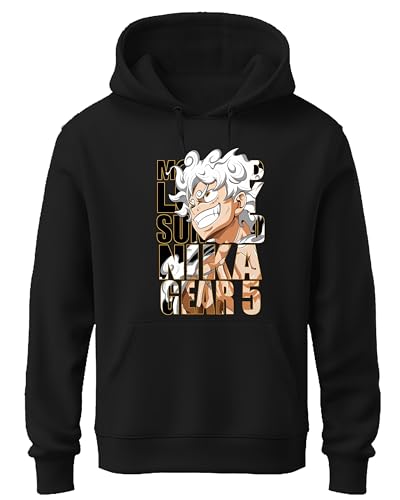Image of Khakey Boys Anime Hoodies | Luffy Gear 5 Hoodies