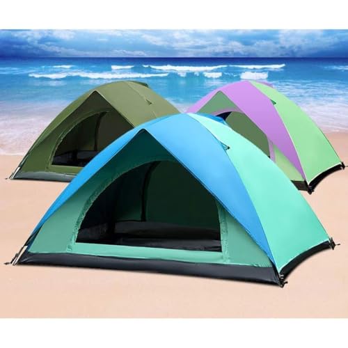 Carpa impermeable para 1-2 personas, doble capa, sombra UV miniatura 5