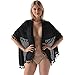 Eicolorte Beach Wrap Skirt for Women Short Sarong Sheer Bikini Swimwear Cover Ups