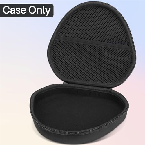 Image of Lebakort Hard Case Compatible with Apple AirPods Max 2 Over-Ear Headphones | Lightweight & Carry, Dustproof Storage, Travel Friendly, Portable for Daily Use, Black Case