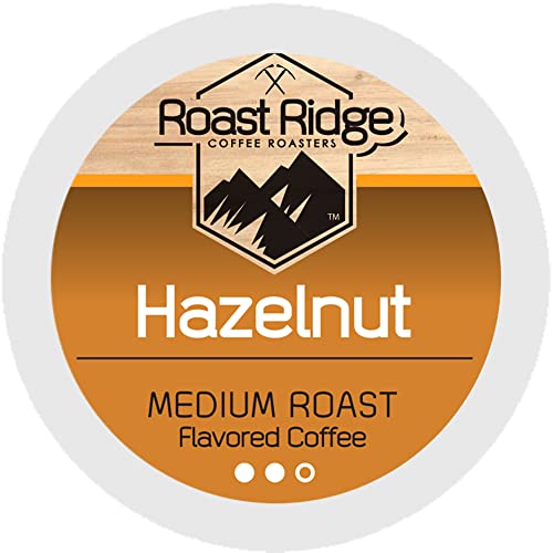 Roast Ridge Single Serve Coffee Pods For Keurig K-Cup Brewers, Hazelnut Blend, Medium Roast, 100 Count #TOP1