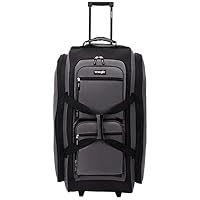 Wrangler Rolling Duffel, Charcoal Grey, 30" Large — image 4
