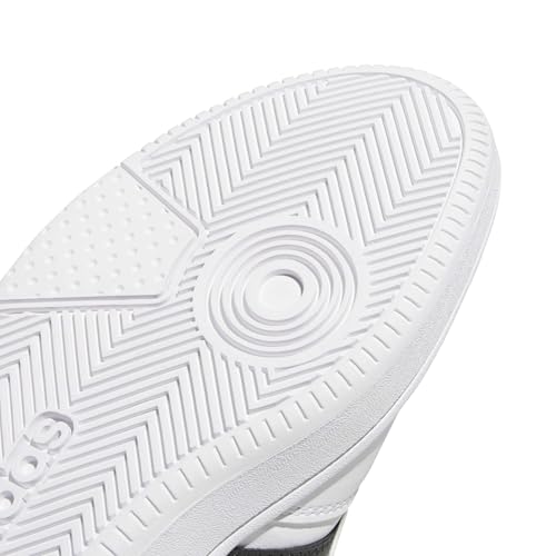 adidas Unisex Hoops Mid Classic Shoes, FTWR White/Core Black/Orbit Grey, 42 2/3 EU