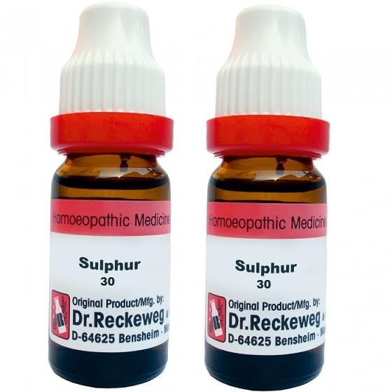 SULPHUR 30 11ML Dr. Reckeweg (Pack Of 2) (B0D92KDPFR) Amazon Price History, Amazon Price Tracker