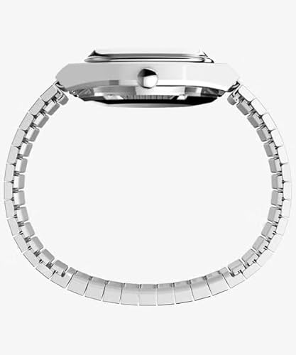 タイメックス E-Line Automatic 自動巻き アナログ 腕時計 (ステンレススチール/シルバー/ブルー) 商品画像2