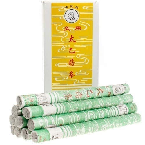 Elite Healthcare Acupressure Moxa Box Acupuncture Stick, Sujok, Moxa Rolls for Moxibustion (Set of 10 Pieces) (B0C178S5CH) Amazon Price History, Amazon Price Tracker