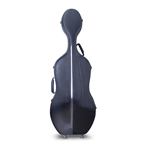 Crossrock CRF3000CEM Montagnana and Similar Wider Bout Case, Lightweight Carbon Fiber, Backpack Available, Black