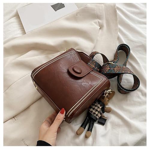 Bootara Bucket Bag, Bootara Women's Vintage Bunny Charm Bucket Bag – Convertible Shoulder Crossbody, Spacious Travel Tote4