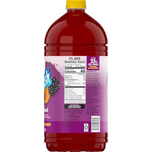 Image of V8 Splash Berry Blend Flavored Beverage, 96 fl oz Bottle (Pack of 2)
