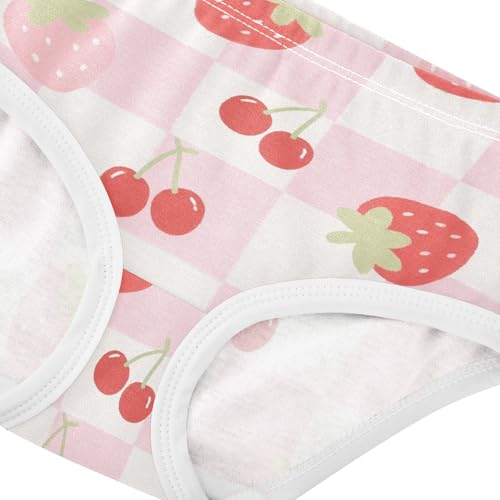 GuoChe Cotton Panties Underwear Soft Touch Organic Underwear for Toddler Girls in Sizes 2T,3T, 4T, 5T, 6Y and 8Y4