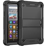 Protección de pantalla y cámara elevada: la lente elevada protege la cámara, y la funda frontal de silicona proporciona mayor protección para la tableta para que no tengas que preocuparte de que la tableta se raye cuando la coloques.