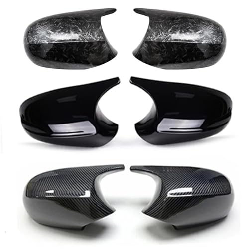 Coques rétroviseurs pour BMW 1 E87 E88 2004-2008 aspect carbone forgé - 3