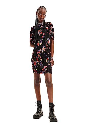 Desigual Women's Woman Woven Dress Short Sleeve