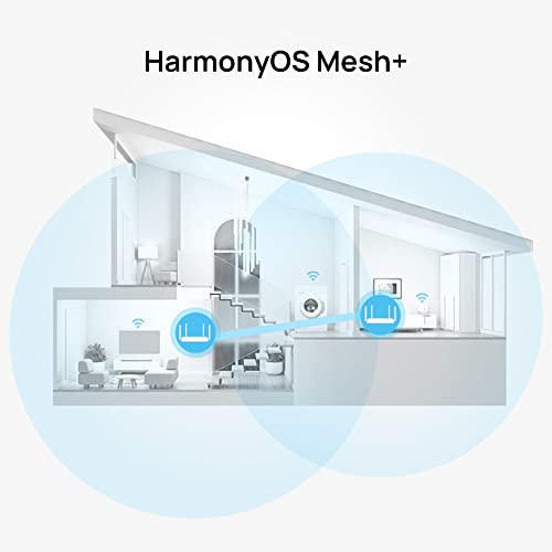 Roteador Huawei Wifi 6 AX2 AX1500 4 Antenas Ws7001-40 Branco glide