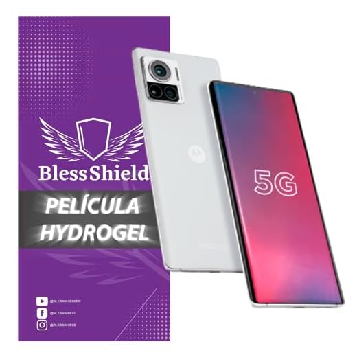 Película Hydrogel Privacidade Compativel Com Motorola Linha Edge - BlessShield Cobertura Total (Edge 30 Ultra)