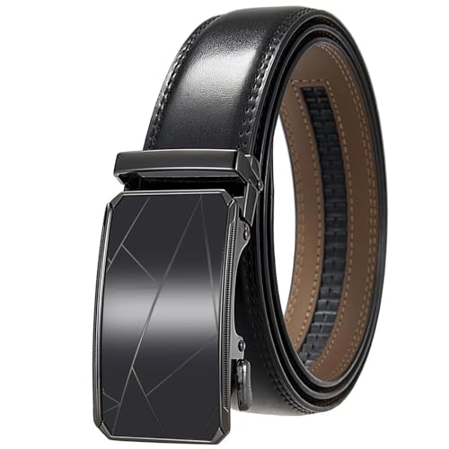 Genuine Leather Luxury Belt For Men - Vintage Style, No Holes, 3.5cm Width