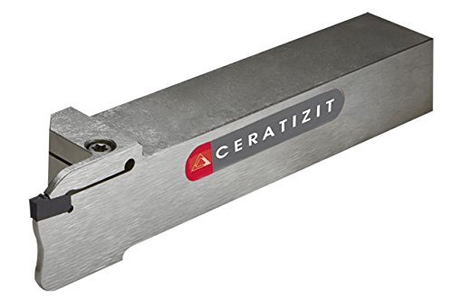 Ceratizit 11483590 SX3 Series Steel Monoblock Holder, Left Side, 20 mm Height, 125 mm Overall Length