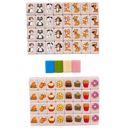 Mahjong portable résistant de 65 pièces pour ne plus s'ennuyer en vacances