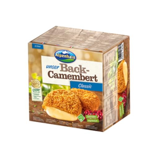 Alpenhain Back-Camembert Classic 50% 12 Stück à 75 g - 900 g Karton