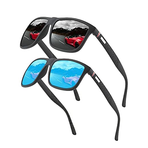 Gafas de sol polarizadas para hombres y mujeres; marcos vintage/clásicos/elegantes; objetivos de alta definición; Golf/Conducción/Pesca/Deportes al aire libre/Gafas de sol de moda