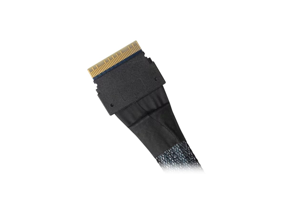 Icy Dock Cable MCIO 8i SFF-TA-1016 a SlimSAS 8i SFF-8654-0,5M - MB410L-B