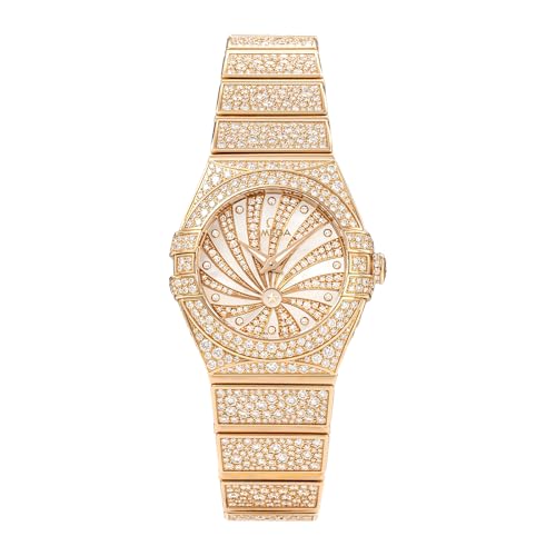 [OMEGA(オメガ)] コンステレーション ウォッチ クォーツ 10気圧防水 サファイアガラス ローズゴールド文字盤 123.55.24.60.55.009 レディース [並行輸入品]