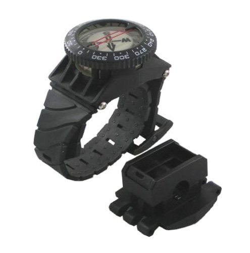 Scuba Choice Scuba Diving Deluxe Wrist Compass with Hose Mount