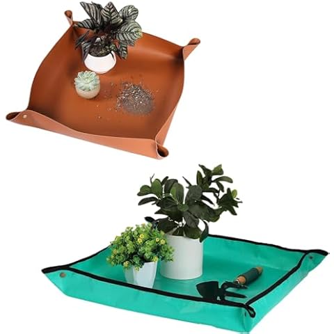 Owl Focus PU Leather Repotting Mat and PE Repotting Mat Cover