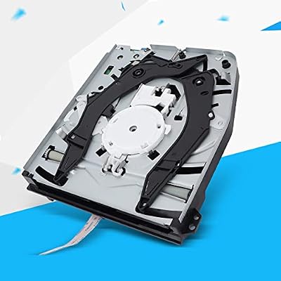 Zyyini Portable Disk Drive for PS Replacement, PS Slim Repair Part -Ray DVD Disk Drive Module Replacement Enclosure for Game Console, Plug and Play