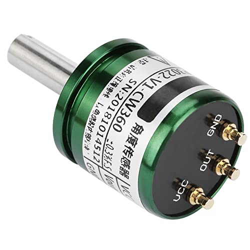 Sensor de ángulo Hall giratorio de 0-360 grados con salida 0-5V y resolución de 12 bits 2
