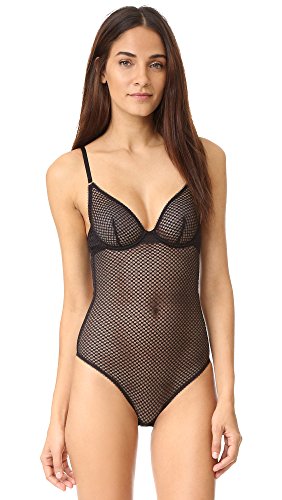 Agent Provocateur L'Agent Women's Addie Wired Bodysuit, Black, 36A