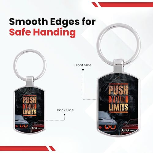 Image of Premium Printed Metal Keychain for Men & Women | High-Definition Artwork Print | Durable Key Ring for Car, Bike, Home & Office Keys | Stylish Decorative Key Holder Gift