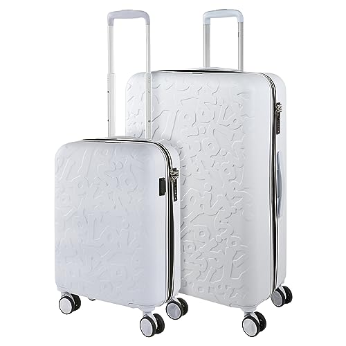 Lois - Maletas De Viaje Cabina. Maleta Cabina 55x40x20 - Maletas De Cabina Con 4 Ruedas - Maletas De Viaje Pequeñas Ligeras. Trolley Cabina Equipaje De Mano. Maleta Cabina 171150, Blanco Lois - Maletas De Viaje Cabina. Maleta Cabina 55x40x20 - Maletas De Cabina Con 4 Ruedas - Maletas De Viaje Pequeñas Ligeras. Trolley Cabina Equipaje De Mano. Maleta Cabina 171150, Blanco