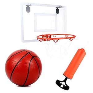 Muur Indoor Basketball Hoop Classic Texture Praktische Duurzame Mini Deur Muur Protable Backboard Set Met Bal en Pomp…