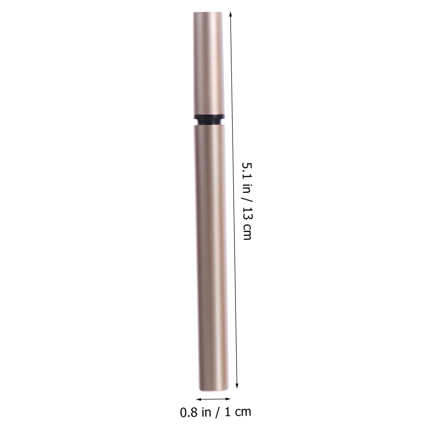 Nachfüllbarer Eyeliner Stift 1ml Kunststoff Gold 5 Stück für Kosmetik