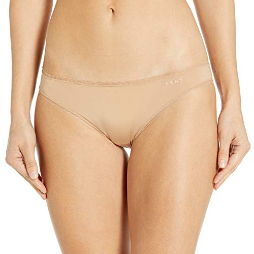 DKNY Women's Litewear Low Rise Bikini Panty, Glow, Small