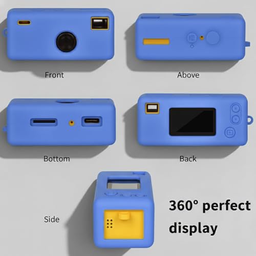 Funda de silicona GWCASE para cámara digital Kodak Charméra miniatura 3