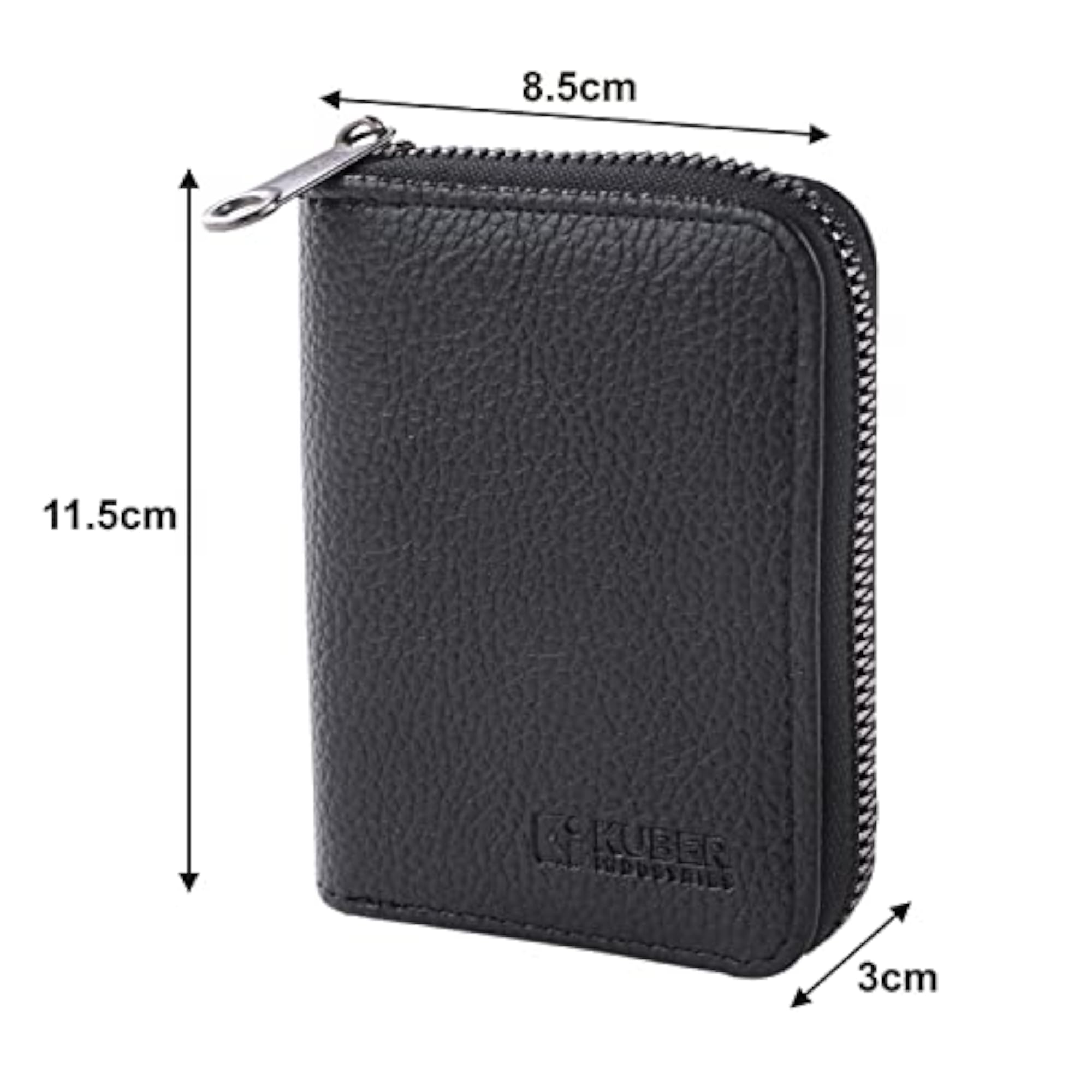 Leather Wallet for ID and Cards, Slim Design