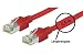 Produktbild Tecline 71300R 0.5 m Cat5e SF/UTP (S-FTP) rot Kabel Netzwerkkabel