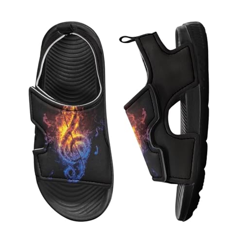 Kids Sandals Boys Girls Summer Outdoor Non-slip Athletic Sandals Adjustable Sport Sandal Lightweight Beach Gifts for Toddler/Little/Big Kid