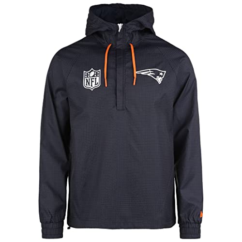 Coupe-vent New Era NFL Windbreaker homme bleu foncé pour les tribunes et la ville