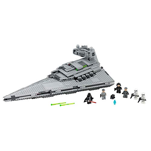 Lego Star Wars 75055 Imperial Star Destroyer + gratuit Darth Vader Porte Clés LED