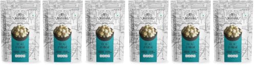 Image of Mr. Makhana Roasted Makhana and Foxnuts | Healthy Snacks | Gluten Free | MSG Free | Antioxidant | Rich Calcium | Zero Trans Fat | Zero cholesterol (Sea Salt & Vinegar 55gx3) (Pack of 2)
