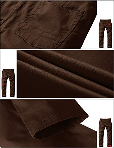 Image of Match Men's Regular Fit Comfort Stretch Casual Chino Pants