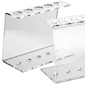 Tuuters 5-Loch Acryl Reagenzglashalter